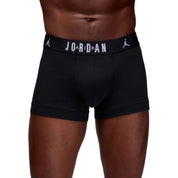 Jordan Mens Confezione 3 Pezzi Boxer Uomo Nero