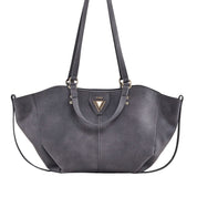 Gaudi Borsa a mano tracolla shopper donna  SHOULDER BAG - linea GOLENE - cm 26x32x11 DENIM