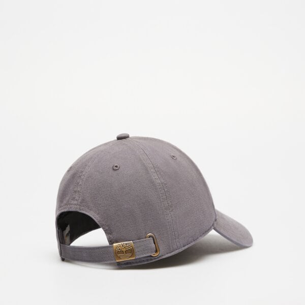 Timberland Cappello Con Visiera Soundview 100% Cotone con Ricami Grigio Scuro Unisex