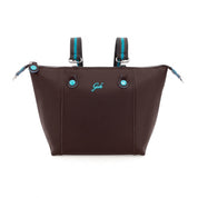 Gabs Borsa Donna trasformabile G3 PLUS L BULL BASIC Shopper Trasformabile Zaino Marrone Moka