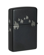 Zippo accendino Limited Edition made in USA nero matte cuori