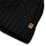 Timberland Berretto Cuffia Donna Cable Pom Nero