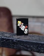Zippo accendino Limited Edition Letters nero made in USA