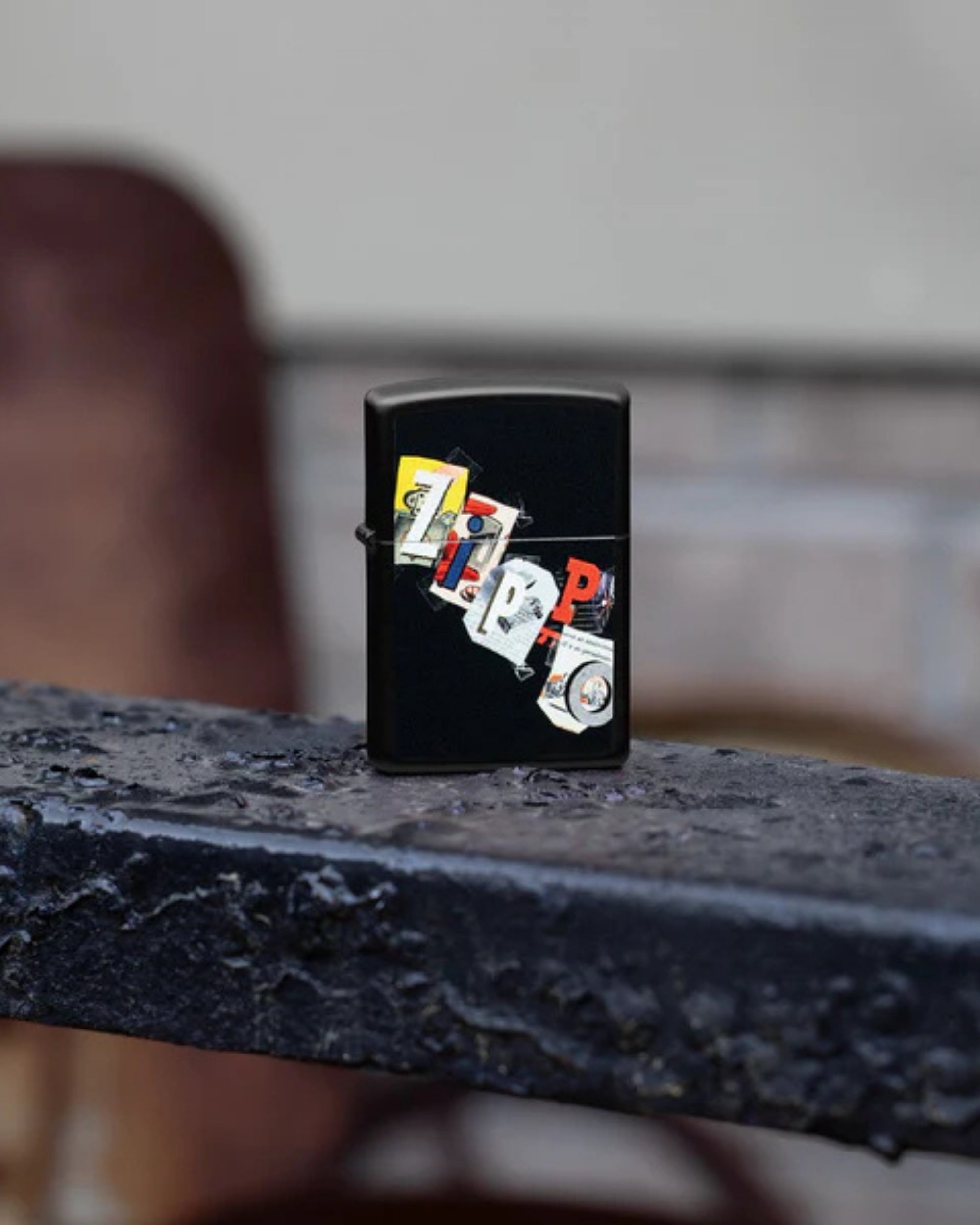 Zippo accendino Limited Edition Letters nero made in USA
