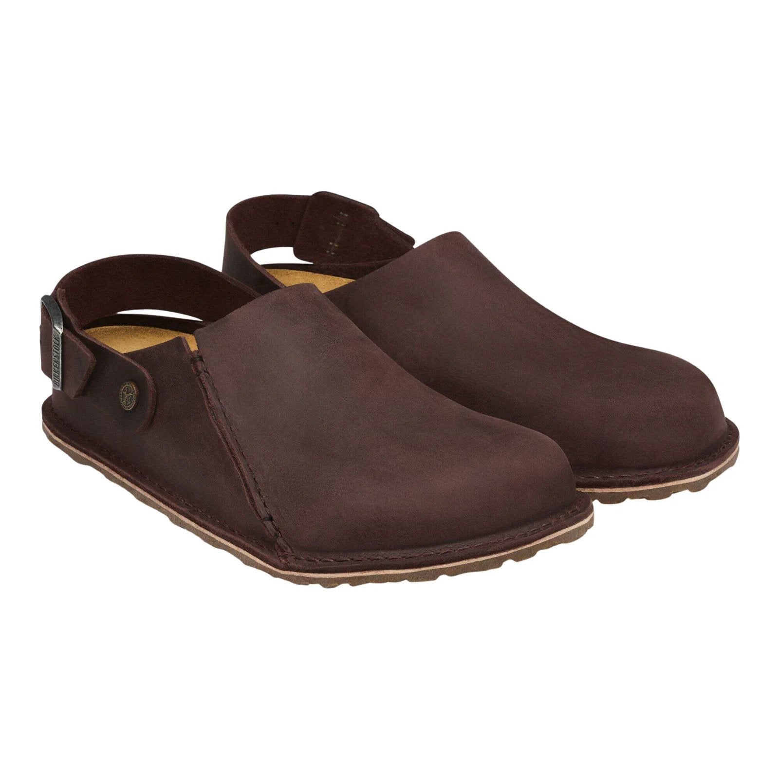 Birkenstock Clog Lutry Premium habana sandalo donna uomo sughero calz stretta