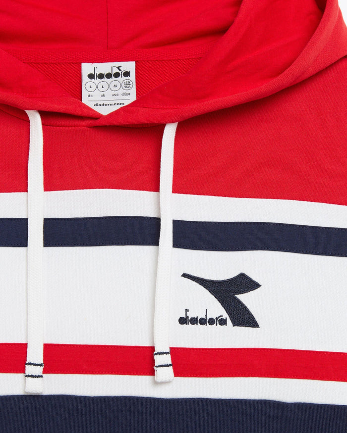 Diadora Hoodie Slam Cotton Red 1