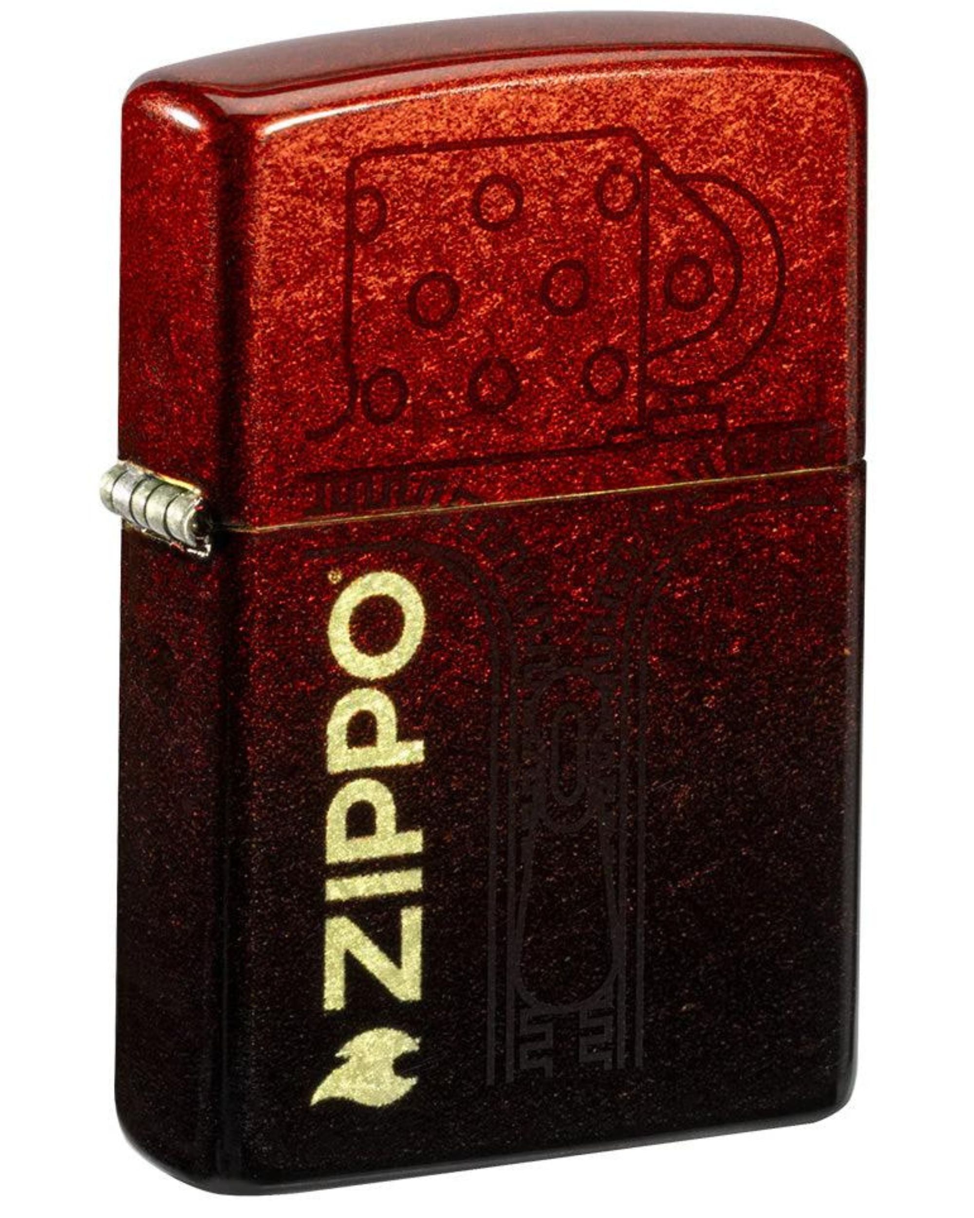 Zippo Limited Numerata 10.000 Nel Mondo Rosso Unisex