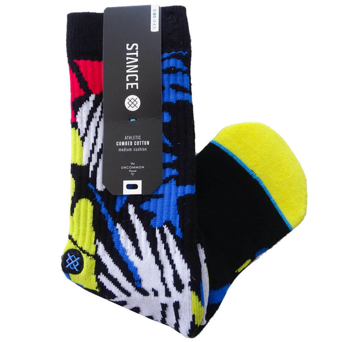 Stance Casual Socks 200 Combed Cotton Black Kids 3