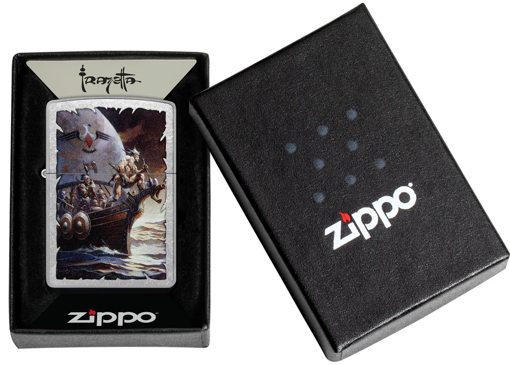 Zippo Ricaricabile Antivento Made In Usa Nel Box Regalo Argento Unisex