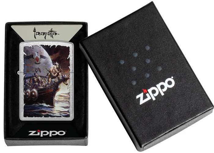 Zippo Ricaricabile Antivento Made In Usa Nel Box Regalo Argento Unisex 3