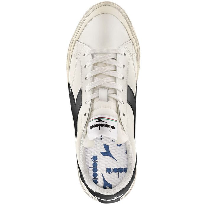 Diadora Sneakers Melody Leather Dirty Pelle Bianco 4