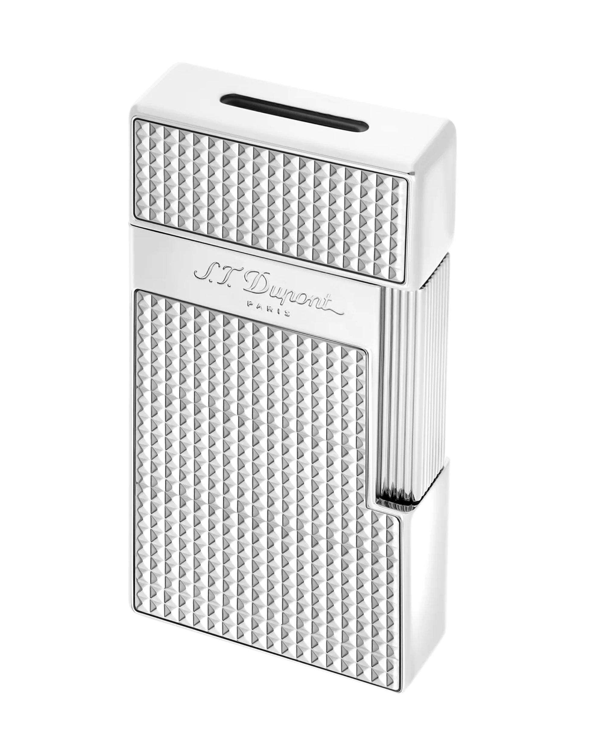 S.t.dupont Accendino a Gas Testa Di Diamante Cromo Biggy Argento Unisex 025010