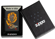 Zippo Ricaricabile Antivento Made In Usa Nel Box Regalo Multicolore Unisex