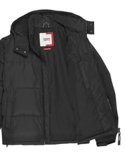 Tommy Jeans Padded Parka Jacket Hood Black