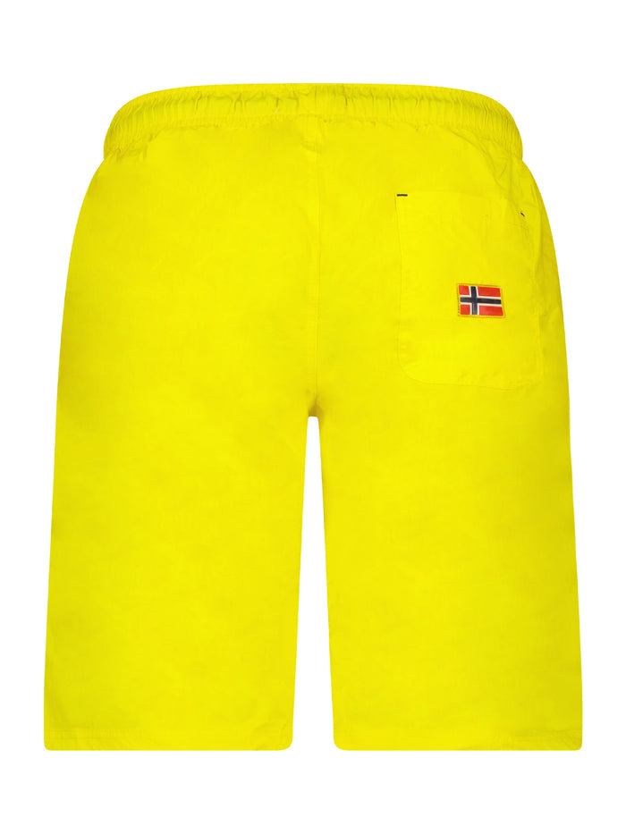 Geographical Norway Bermuda Mare Piscina Corto Giallo Uomo 4