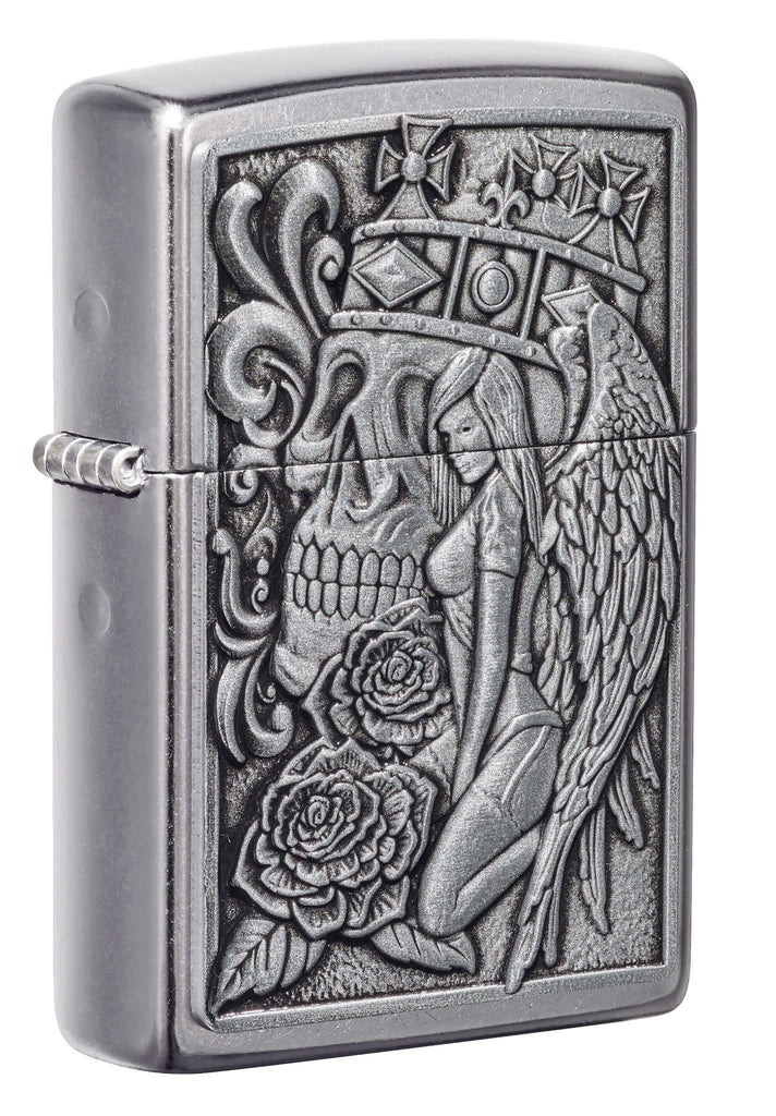 Zippo Refillable, Windproof, Made In Usa Silver Unisex