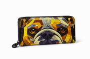 Gabs Portafoglio portamonete slot card zip around Pelle Gmoney17 Bull TRIP - BULLDOG GIALLO