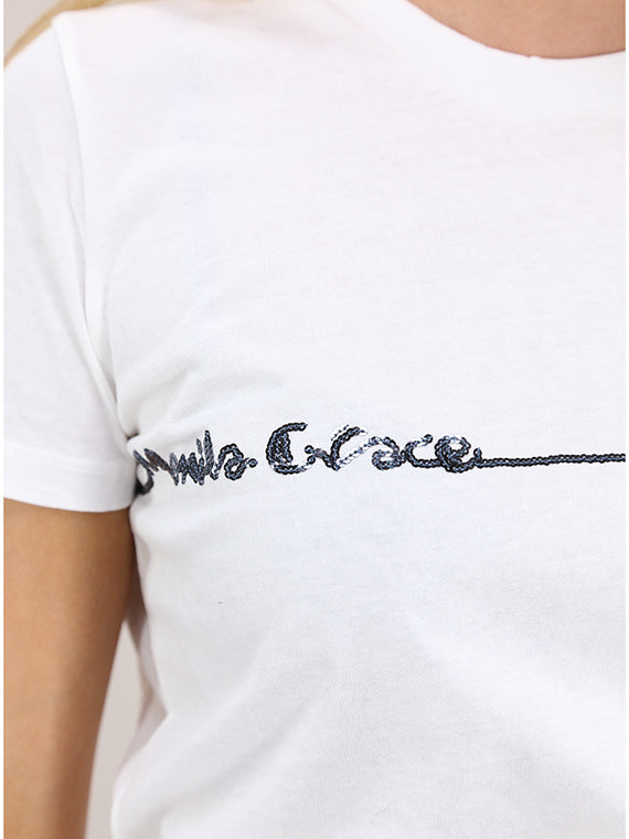 Manila Grace T-Shirt Manica Corta Cotone Bianco 3