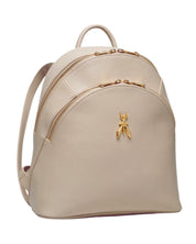 Patrizia Pepe Bag with Front Pocket and Gold Zippers White