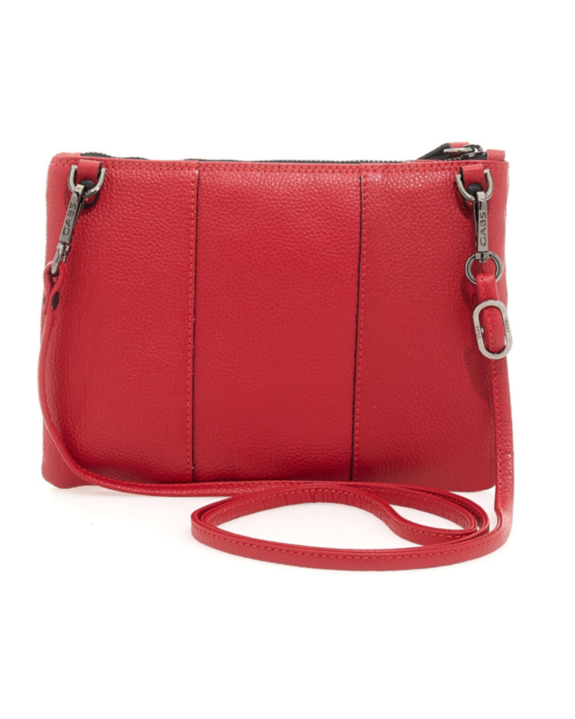 Gabs Pochette Logo Black Red Women