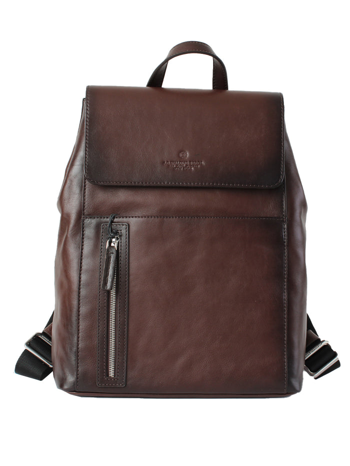 Spalding &amp; Bros Ag Square Backpack Brown Men 1