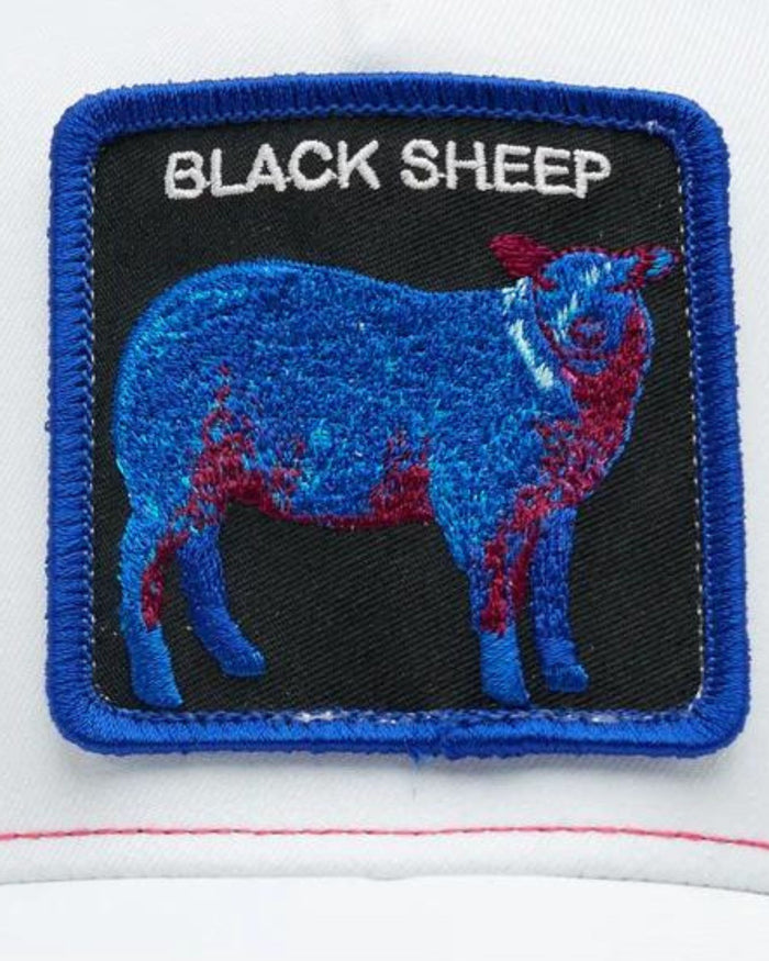 Goorin Bros. Baseball Trucker Cap Cappellino Special Edition 'black Sheep' Bianco Unisex 4