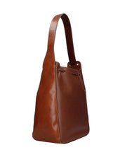 The Bridge Hobo Leather 100% Made In Italy Brown Women