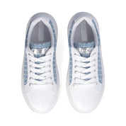 Liu Jo Sneakers Pelle Donna KYLIE 34 - MONOGRAM JACQUARD DENIM