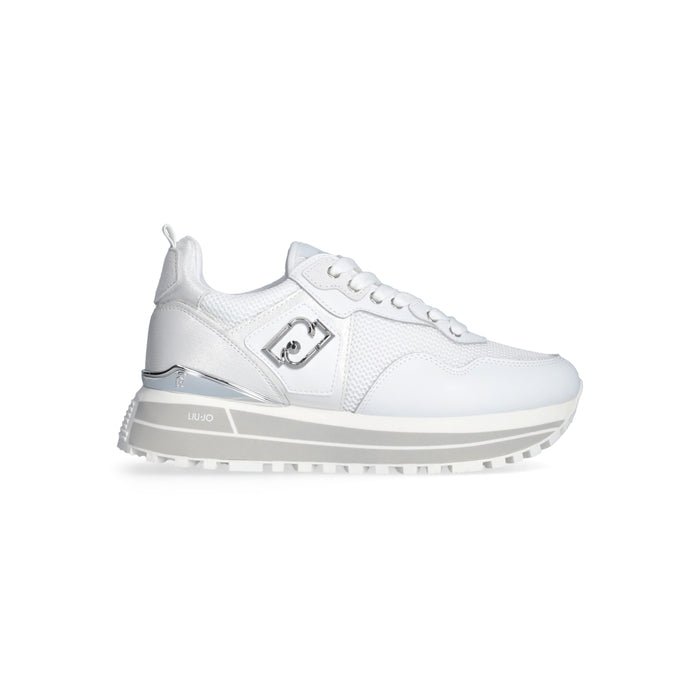 Liu Jo Sneakers Pelle Donna MAXI WONDER 01 Bianco 1