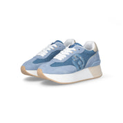 Liu Jo Sneakers Pelle Donna DREAMY 02 Tomaia Colore Denim