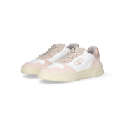 Liu Jo Sneakers Pelle Donna Me 03 Bianco Rosa