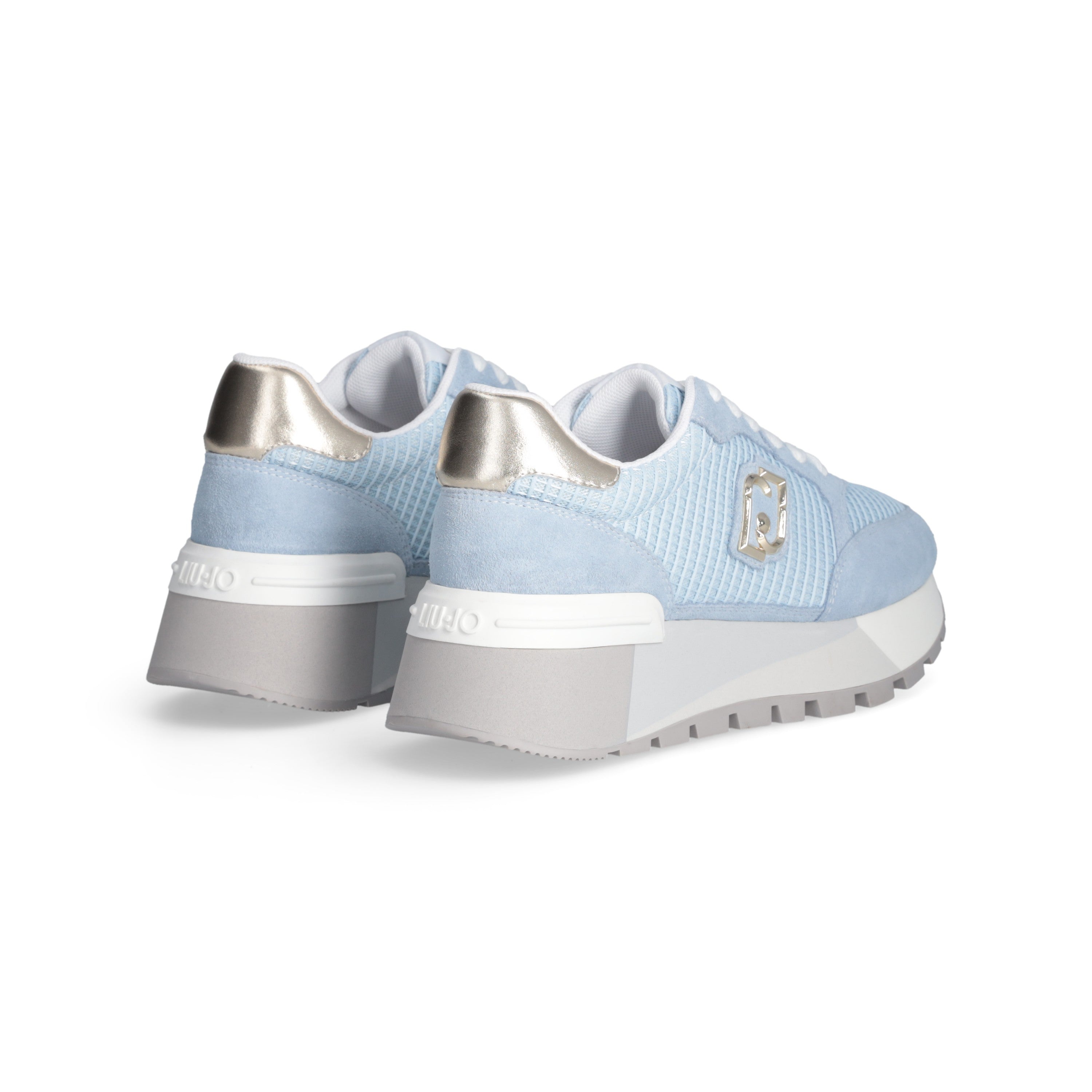 Liu Jo Sneakers Pelle Donna Amazing 25 Azzurro