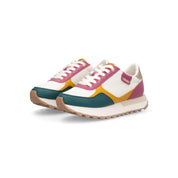 Liu jo scarpe donna sneakers Evelyn pelle Multicolore