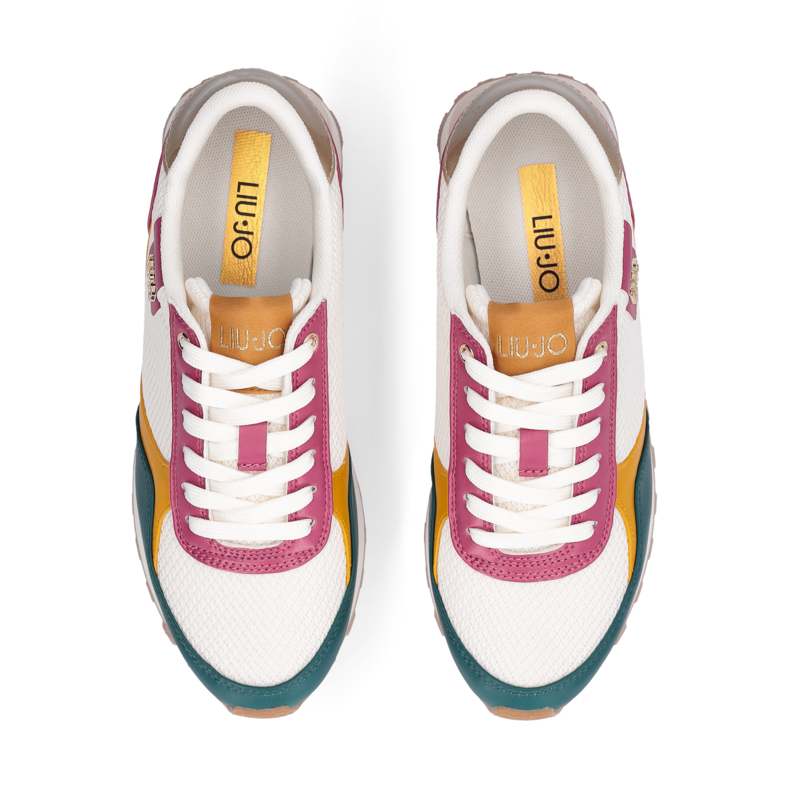 Liu jo scarpe donna sneakers Evelyn pelle Multicolore