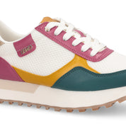 Liu jo scarpe donna sneakers Evelyn pelle Multicolore