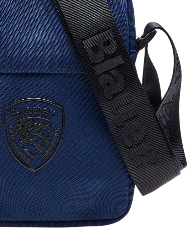 Blauer Cordura Nylon Crossbody Bag
Basic Camera Blu Uomo-2