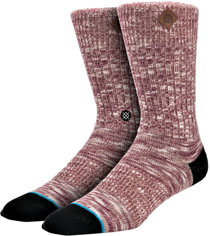 Stance Calze Lana Merino Rosso Uomo 1