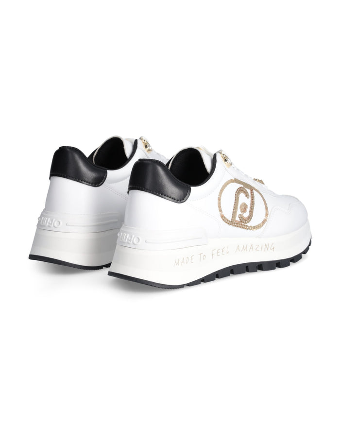Liu Jo Sneakers Amazing 20 Pelle Bianco 3