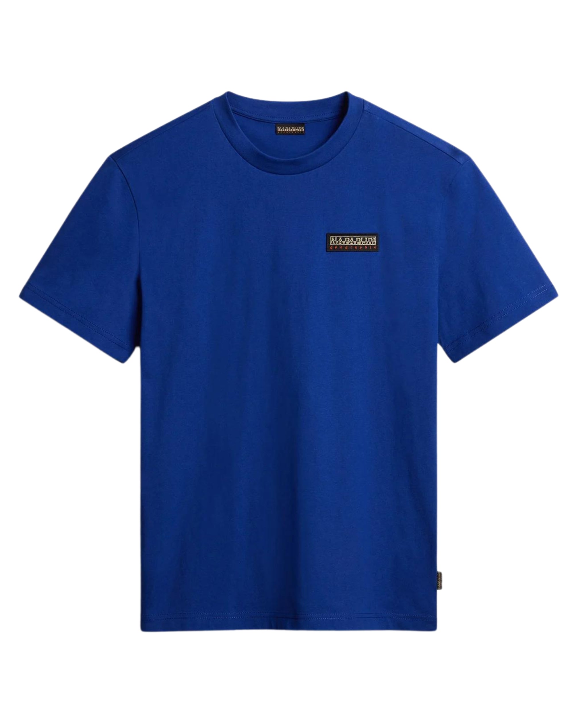 Napapijri Short Sleeve T-Shirt Iaato Cotton Blue