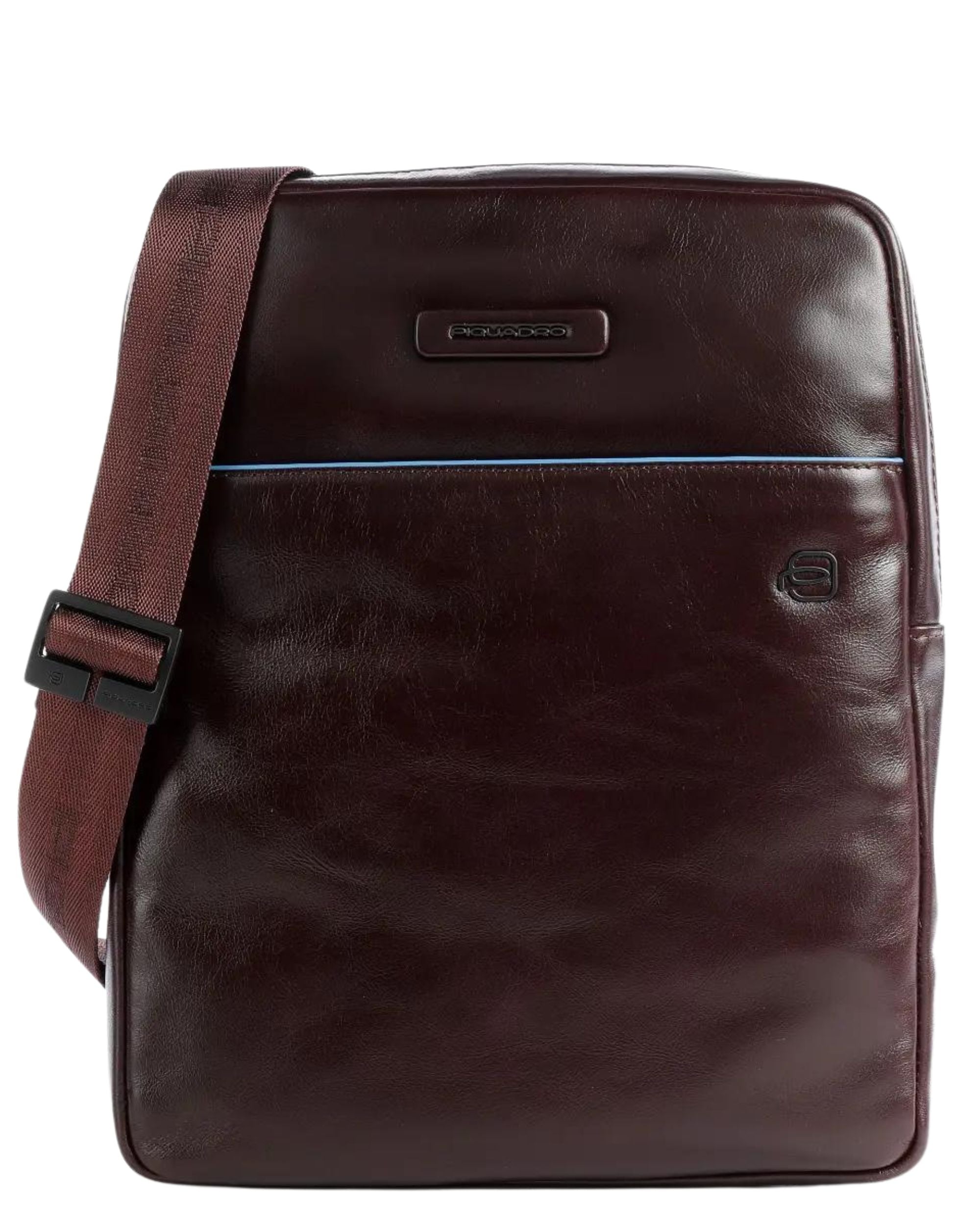 Piquadro Ipad Bag With Pocket For Connequ Men Women Brown Unisex