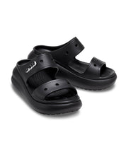 Crocs Sandali Classic Crush Poliammide Nero