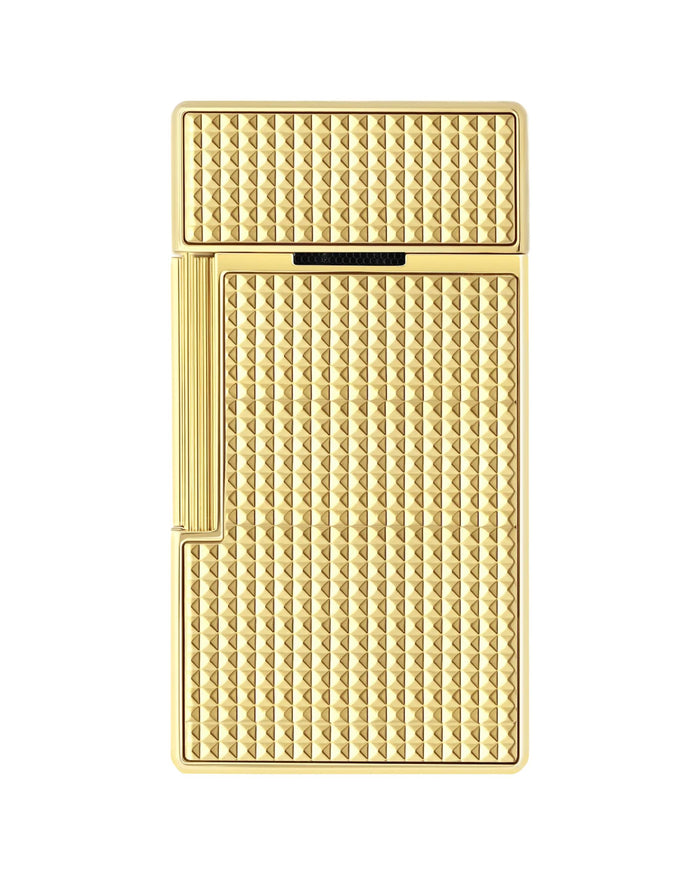 Stdupont Diamond Head Gold Biggy Unisex Gold 3