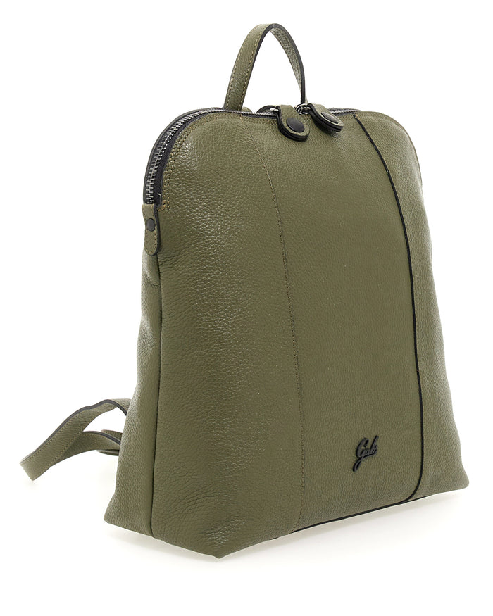 Gabs Brigitte Green Leather Backpack 4