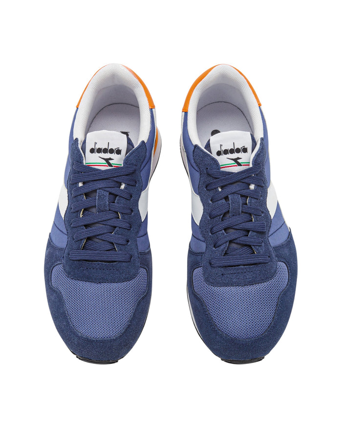 Diadora Sneaker Camaro in Nylon e Suede Blu 3