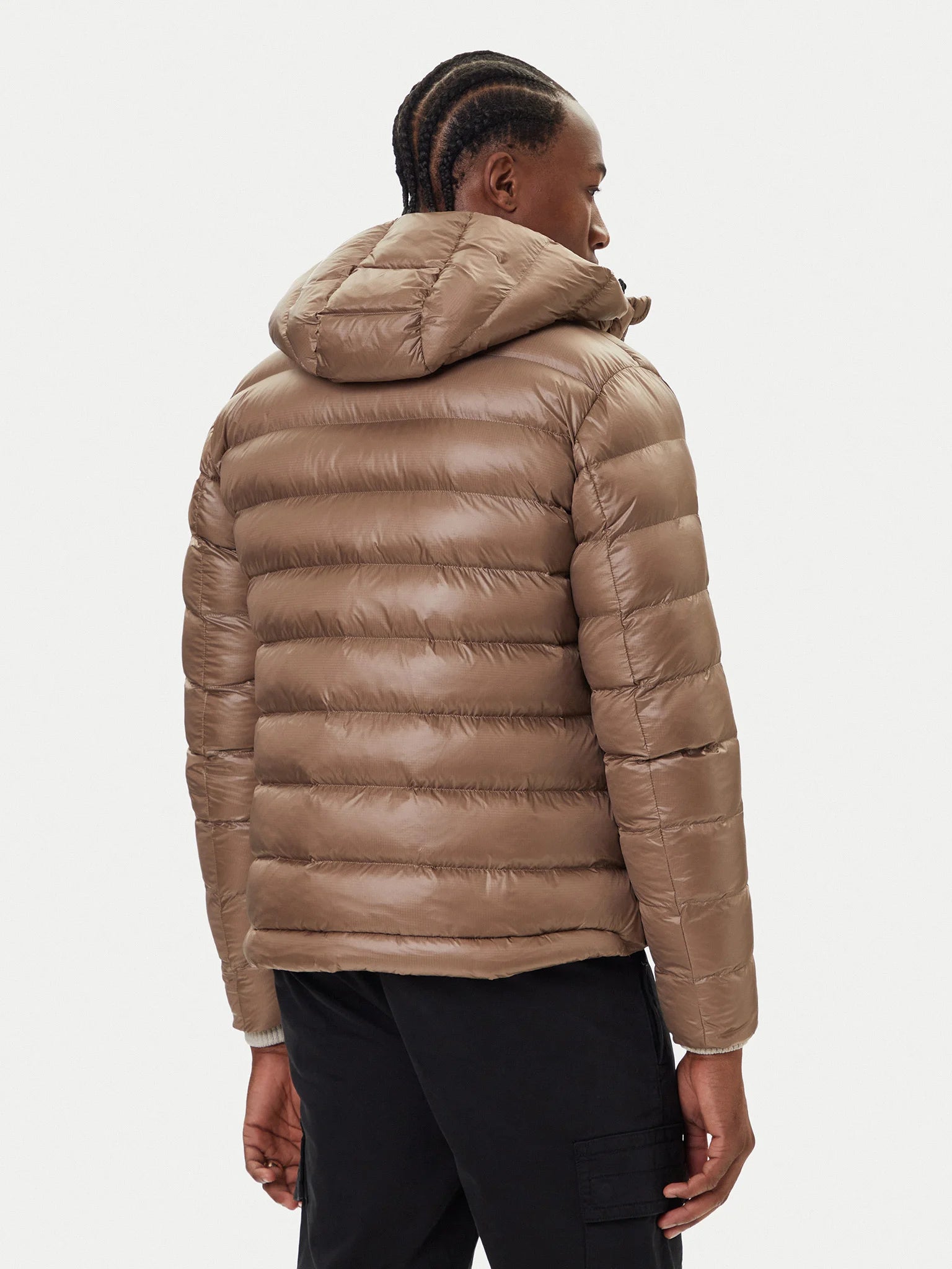 Blauer Giubbino Corto Imbottito Adams Beige Interno Verde Tiglio Uomo