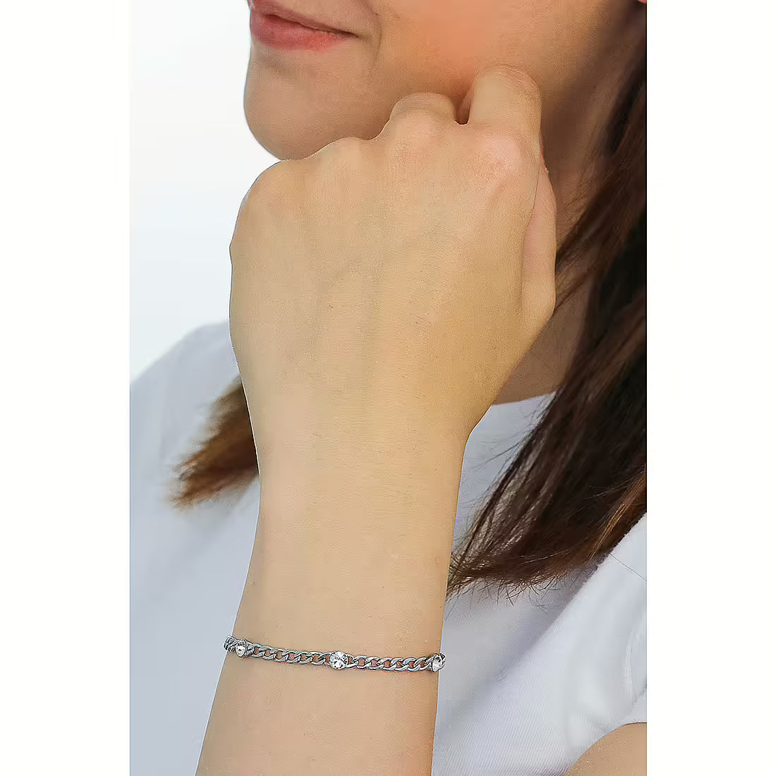Brosway Bracciale Donna in Acciaio e Cristalli | Collezione Symphonia - BYM85