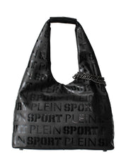 Plein Sport Large Hobo Alice Black Women