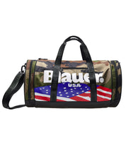 Blauer Fabric Duffle Bagamerican Usa Flag Green Men