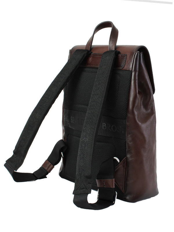 Spalding & Bros A.g. Square Backpack Marrone Uomo-2