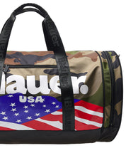 Blauer Fabric Duffle Bagamerican Usa Flag Green Men